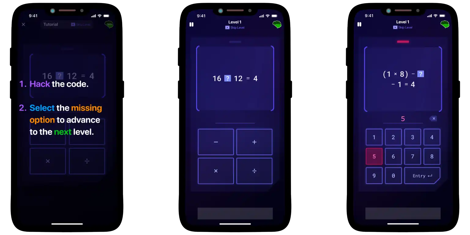 Mind Elevate game example.